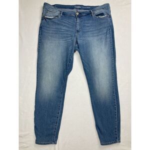 Levi's Blue Light Wash Modern Skinny Straight Leg Slim Fit Stretch Jean Women 22